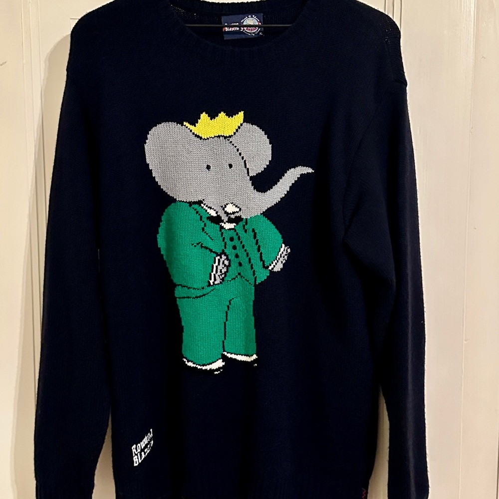 Rowing Blazers x Babar Limited Edition Sweater - Navy